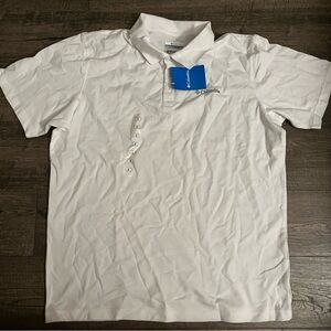 COLUMBIA wingard solid pique polo